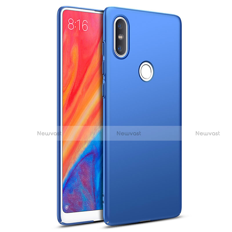 Hard Rigid Plastic Matte Finish Cover for Xiaomi Mi Mix 2S Blue