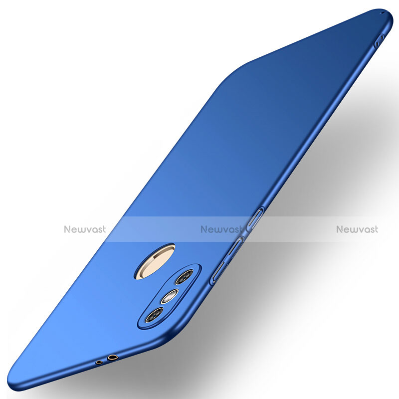 Hard Rigid Plastic Matte Finish Cover for Xiaomi Redmi Note 5 AI Dual Camera Blue