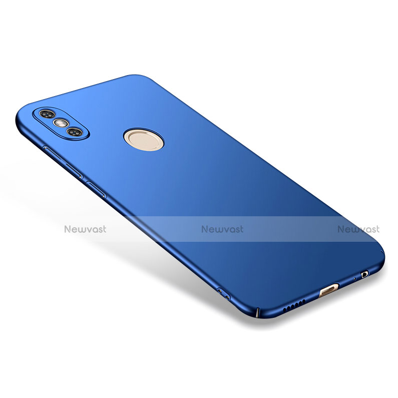 Hard Rigid Plastic Matte Finish Cover for Xiaomi Redmi Note 5 AI Dual Camera Blue