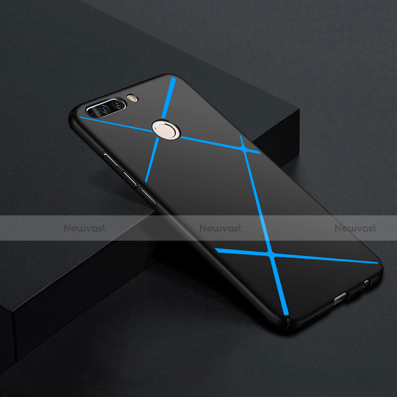 Hard Rigid Plastic Matte Finish Cover Line for Huawei Honor 8 Pro Black