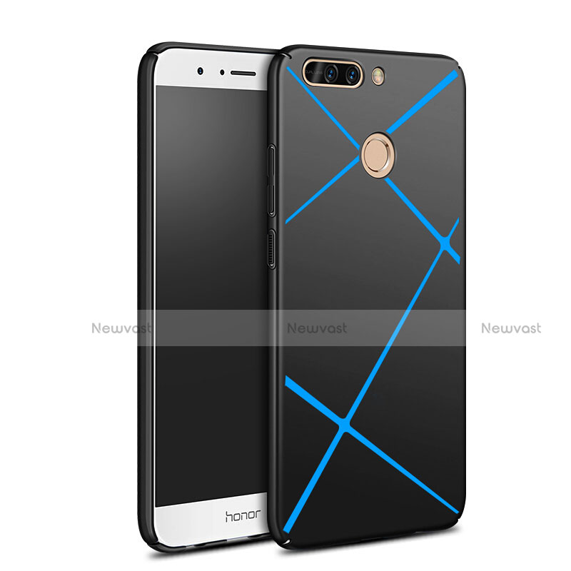 Hard Rigid Plastic Matte Finish Cover Line for Huawei Honor 8 Pro Black