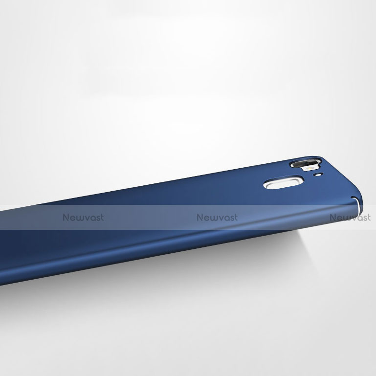 Hard Rigid Plastic Matte Finish Cover M01 for Huawei G8 Mini Blue