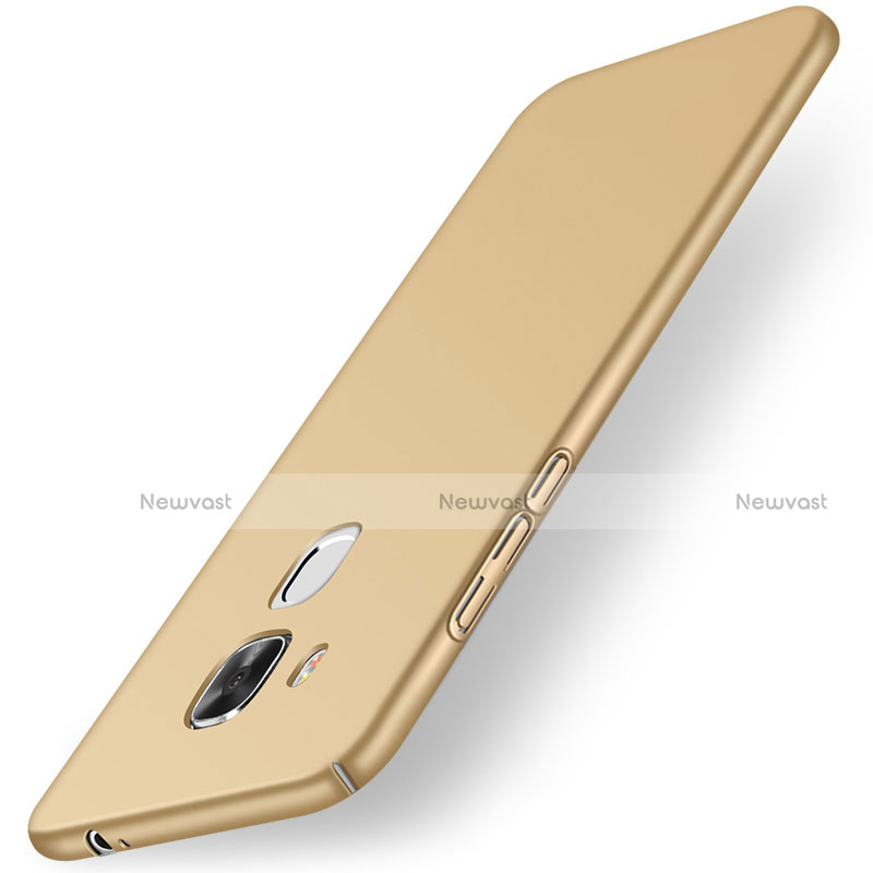 Hard Rigid Plastic Matte Finish Cover M01 for Huawei G9 Plus Gold