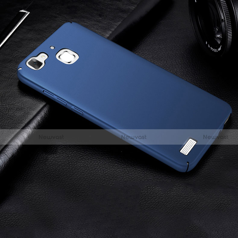 Hard Rigid Plastic Matte Finish Cover M01 for Huawei P8 Lite Smart Blue