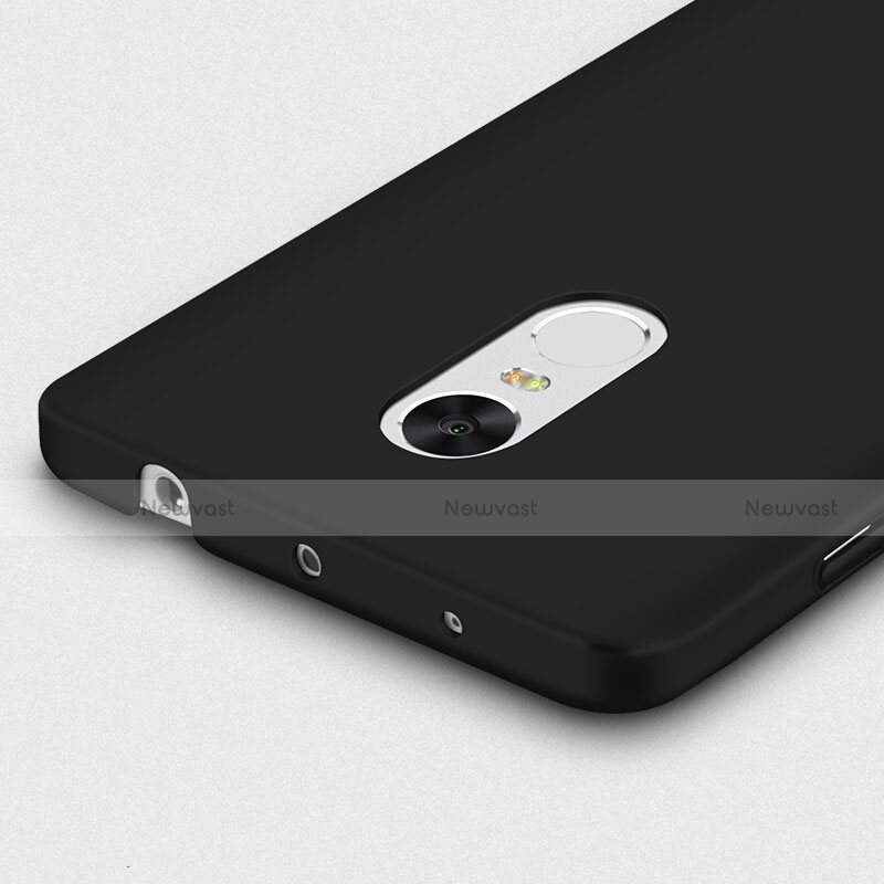 Hard Rigid Plastic Matte Finish Cover M01 for Xiaomi Redmi Note 4 Black