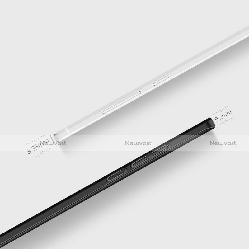 Hard Rigid Plastic Matte Finish Cover M01 for Xiaomi Redmi Note 4X High Edition Black