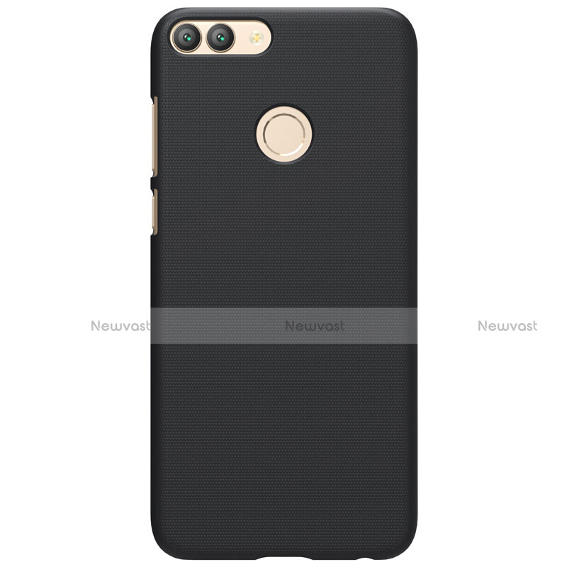 Hard Rigid Plastic Matte Finish Cover M02 for Huawei Enjoy 7S Black