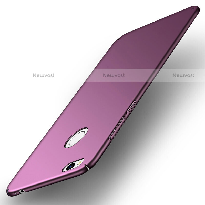 Hard Rigid Plastic Matte Finish Cover M02 for Huawei Honor 8 Lite Purple