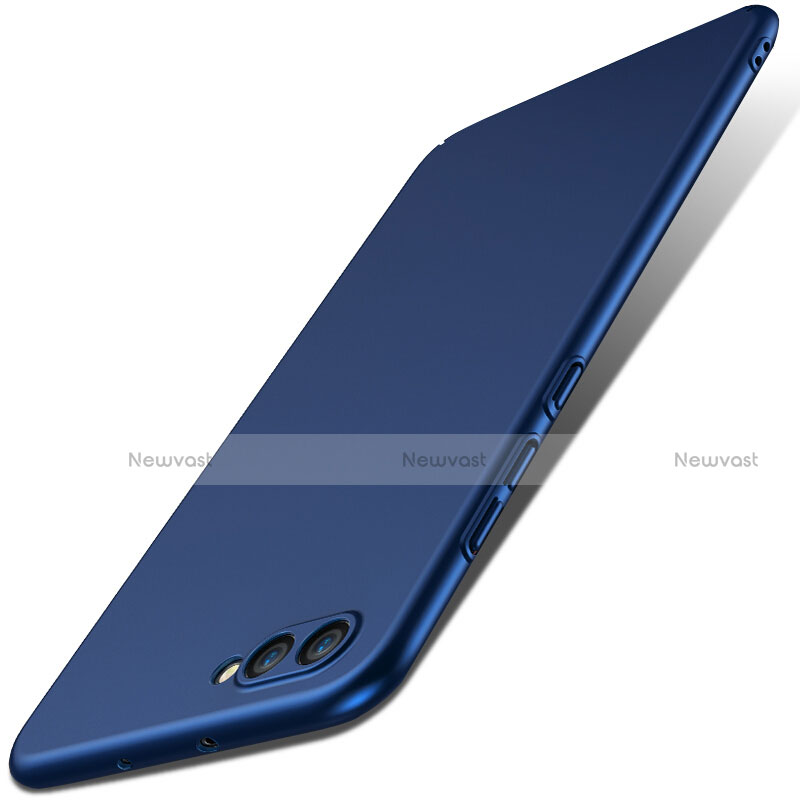 Hard Rigid Plastic Matte Finish Cover M02 for Huawei Honor V10 Blue