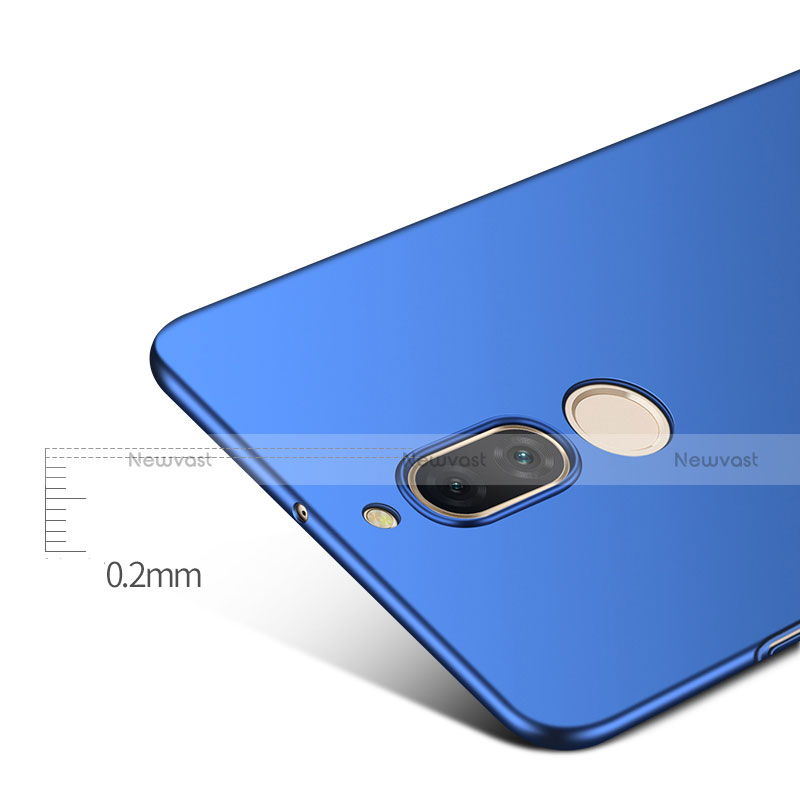 Hard Rigid Plastic Matte Finish Cover M02 for Huawei Maimang 6 Blue