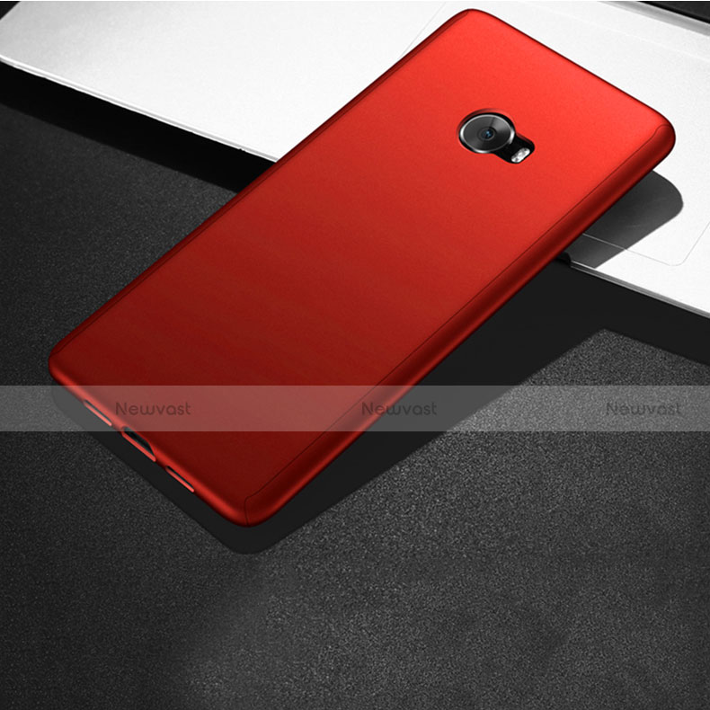 Hard Rigid Plastic Matte Finish Cover M02 for Xiaomi Mi Note 2 Special Edition Red
