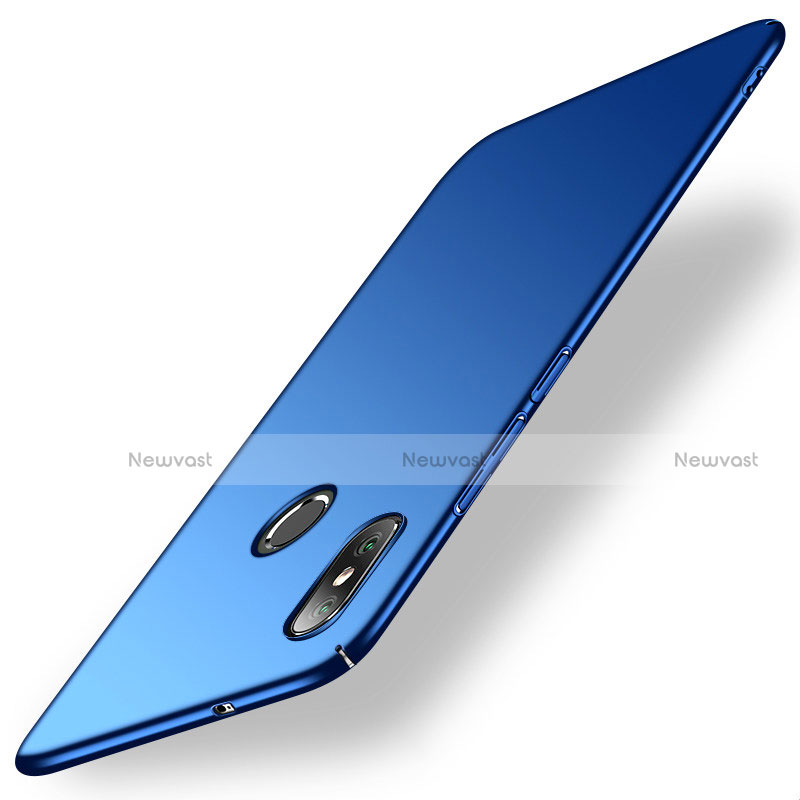 Hard Rigid Plastic Matte Finish Cover M02 for Xiaomi Redmi Note 5 Pro Blue