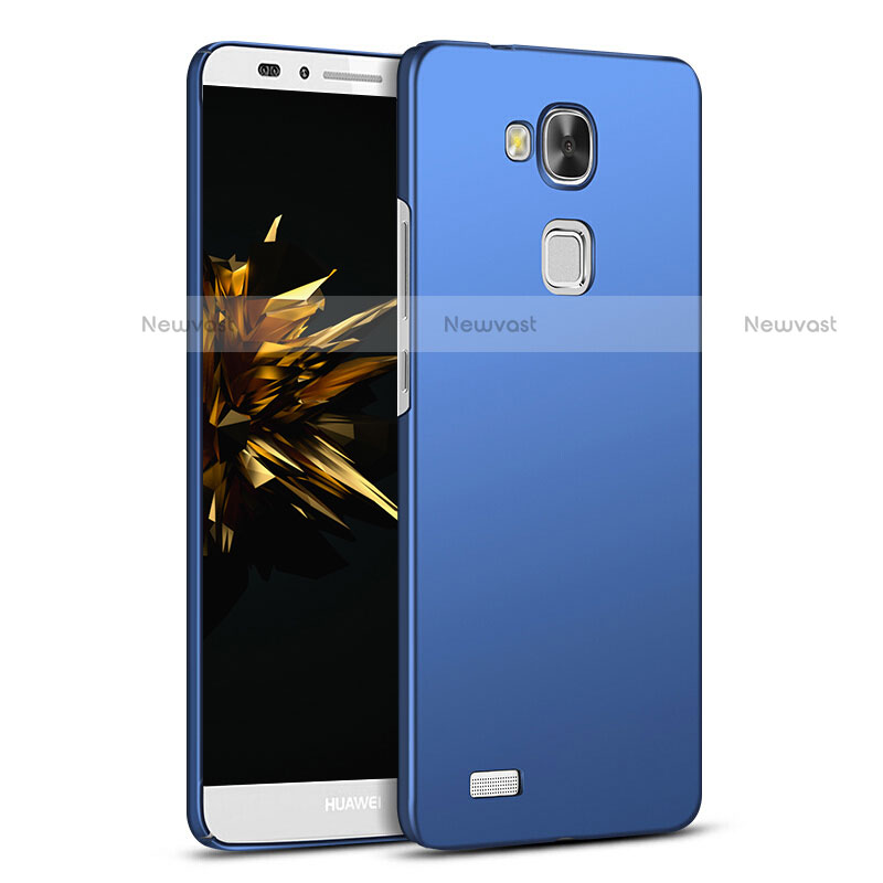 Hard Rigid Plastic Matte Finish Cover M03 for Huawei Mate 7 Blue