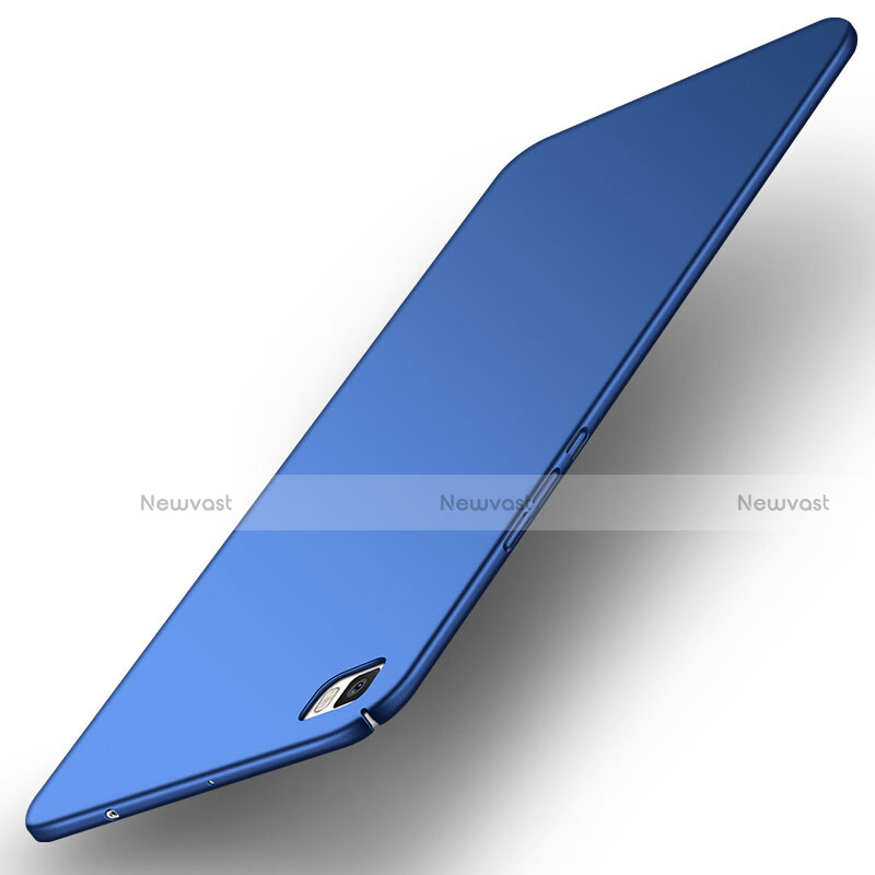 Hard Rigid Plastic Matte Finish Cover M03 for Huawei P8 Lite Blue