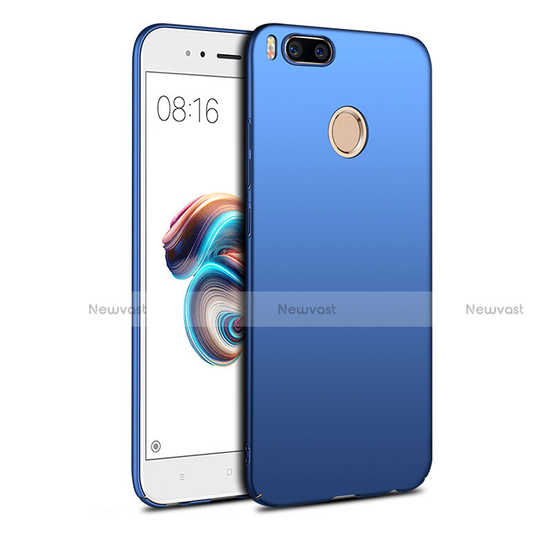 Hard Rigid Plastic Matte Finish Cover M03 for Xiaomi Mi 5X Blue