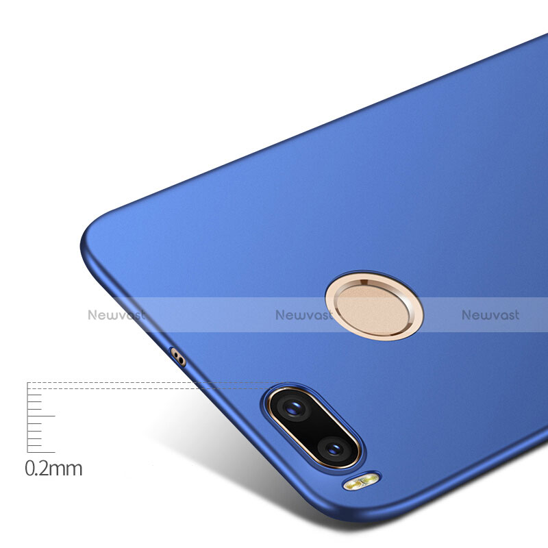 Hard Rigid Plastic Matte Finish Cover M03 for Xiaomi Mi 5X Blue