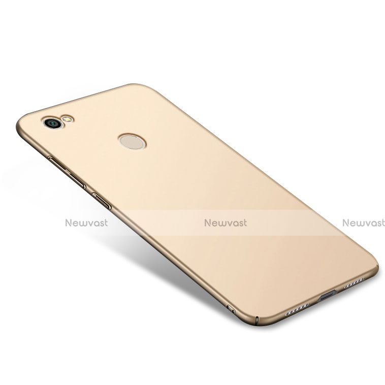 Hard Rigid Plastic Matte Finish Cover M03 for Xiaomi Redmi Note 5A Prime Gold