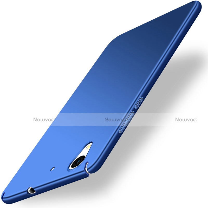 Hard Rigid Plastic Matte Finish Cover M04 for Huawei Honor Holly 3 Blue