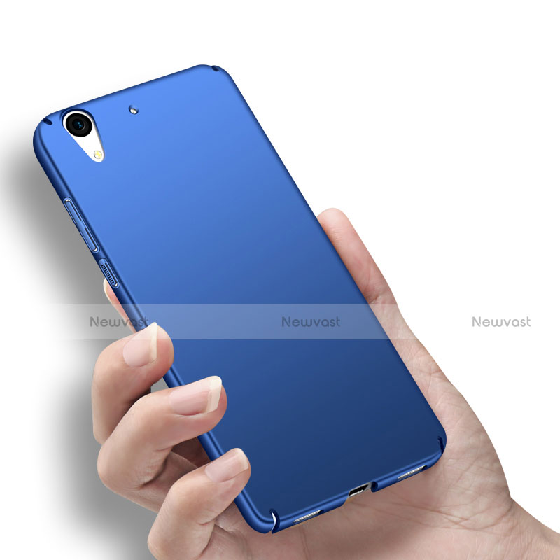 Hard Rigid Plastic Matte Finish Cover M04 for Huawei Honor Holly 3 Blue