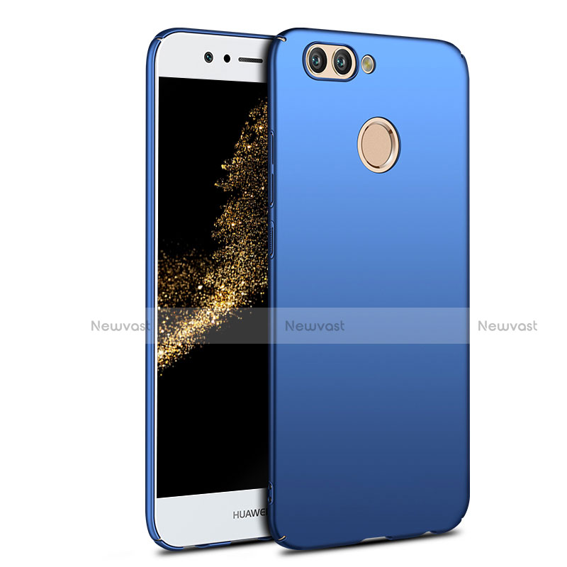 Hard Rigid Plastic Matte Finish Cover M04 for Huawei Nova 2 Blue