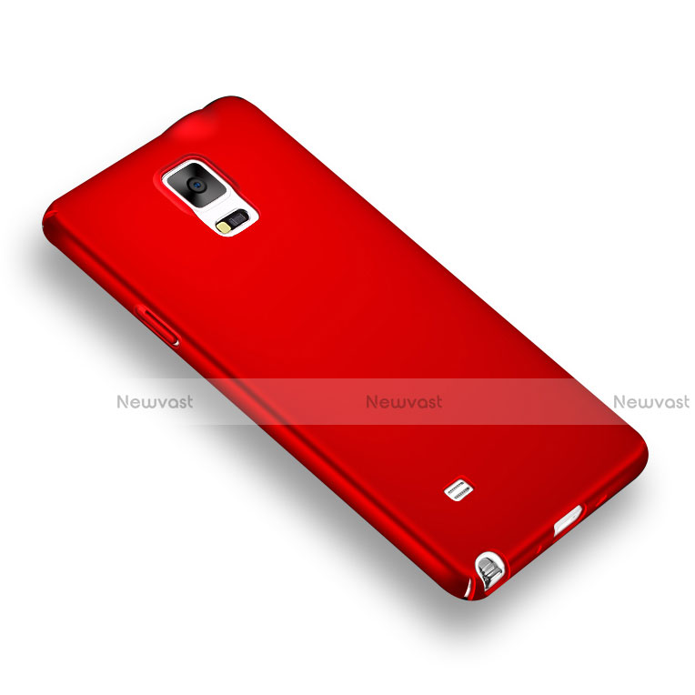 Hard Rigid Plastic Matte Finish Cover M04 for Samsung Galaxy Note 4 Duos N9100 Dual SIM Red