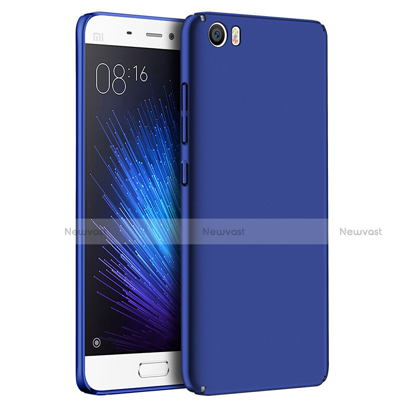 Hard Rigid Plastic Matte Finish Cover M04 for Xiaomi Mi 5 Blue