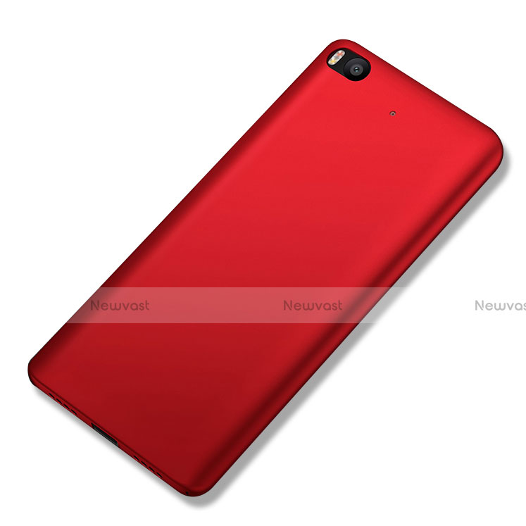 Hard Rigid Plastic Matte Finish Cover M04 for Xiaomi Mi 5S 4G Red