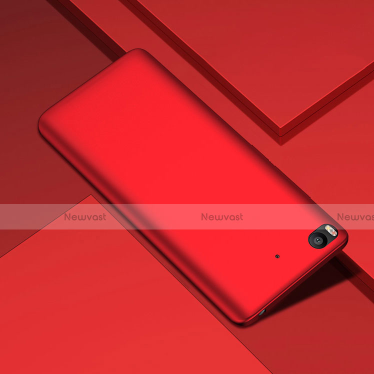 Hard Rigid Plastic Matte Finish Cover M04 for Xiaomi Mi 5S 4G Red