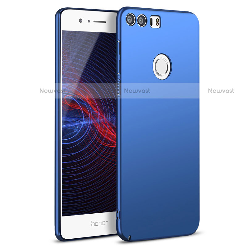 Hard Rigid Plastic Matte Finish Cover M05 for Huawei Honor 8 Blue