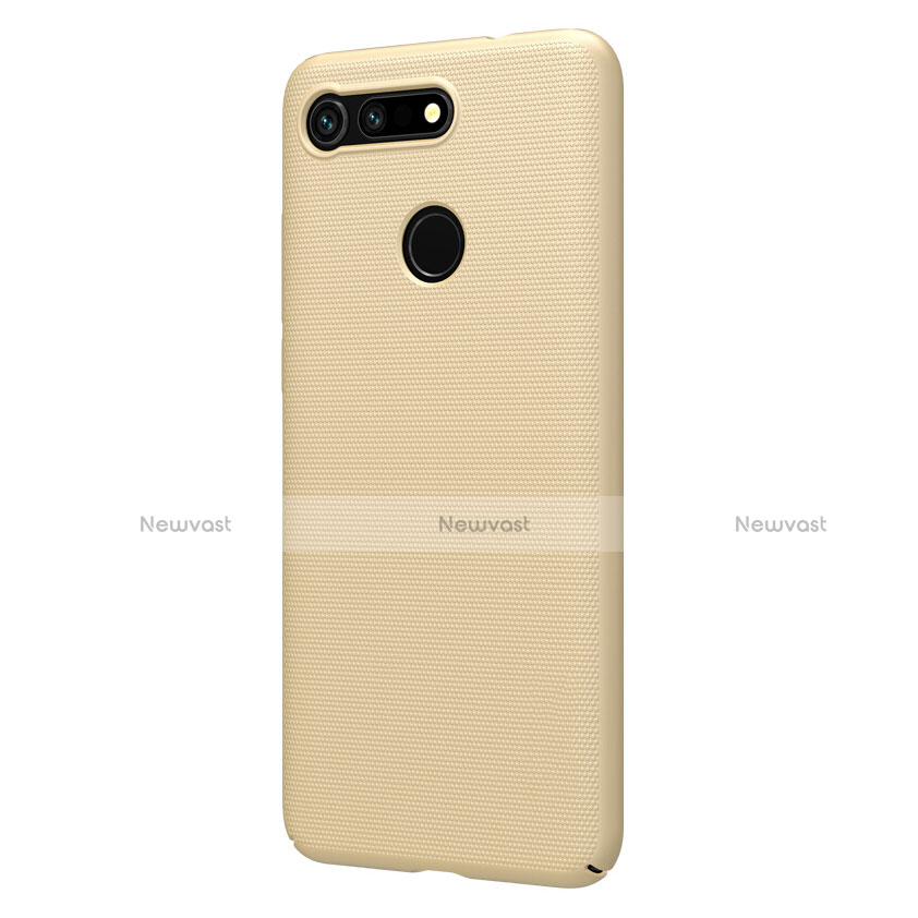 Hard Rigid Plastic Matte Finish Cover M05 for Huawei Honor V20 Gold