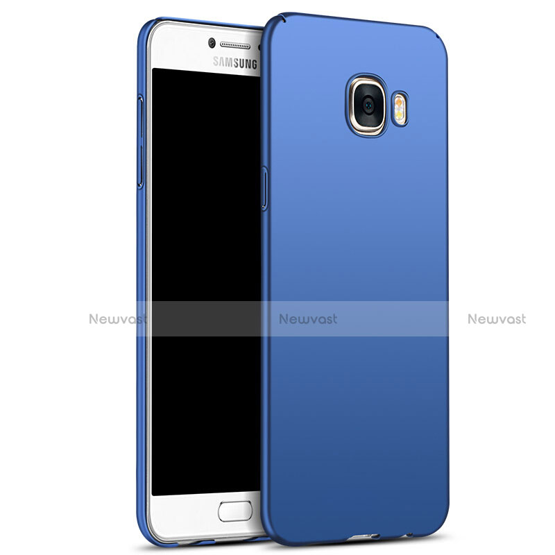 Hard Rigid Plastic Matte Finish Cover M05 for Samsung Galaxy C5 SM-C5000 Blue