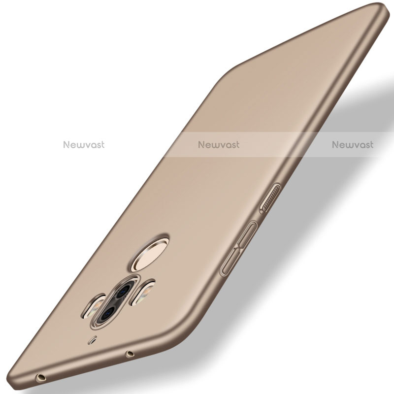 Hard Rigid Plastic Matte Finish Cover M07 for Huawei Mate 9 Gold