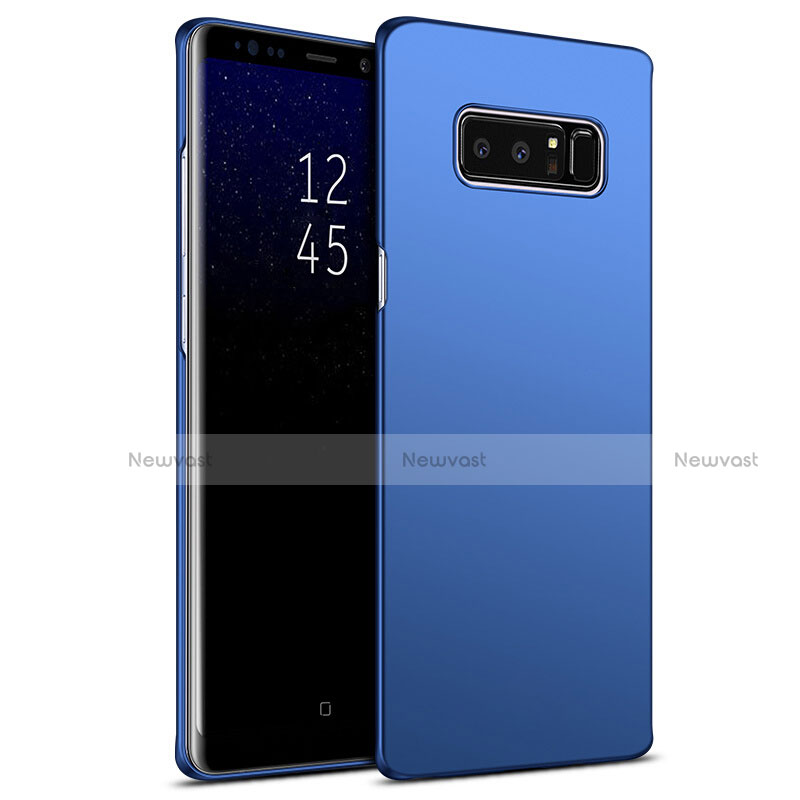 Hard Rigid Plastic Matte Finish Cover M09 for Samsung Galaxy Note 8 Blue