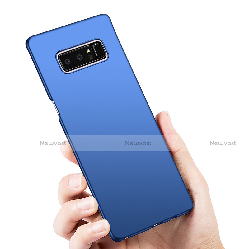 Hard Rigid Plastic Matte Finish Cover M09 for Samsung Galaxy Note 8 Duos N950F Blue