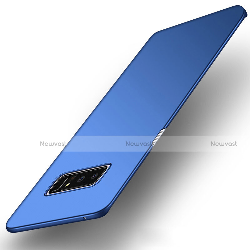 Hard Rigid Plastic Matte Finish Cover M09 for Samsung Galaxy Note 8 Duos N950F Blue