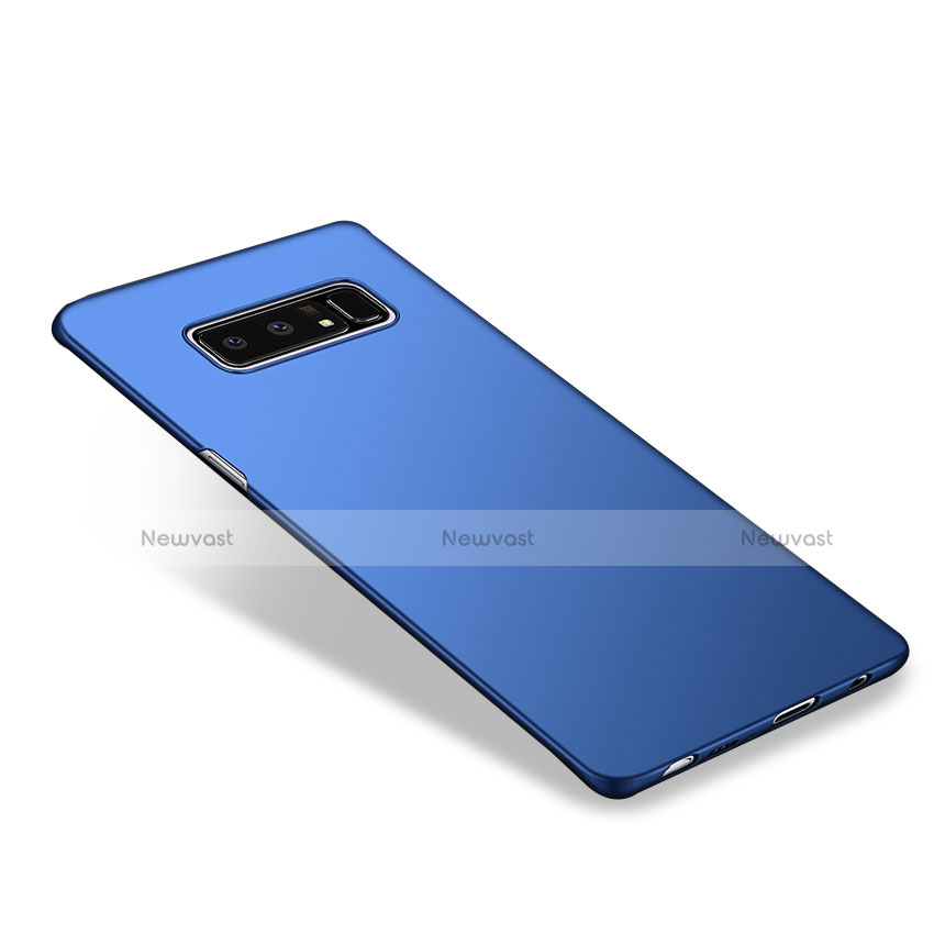 Hard Rigid Plastic Matte Finish Cover M09 for Samsung Galaxy Note 8 Duos N950F Blue