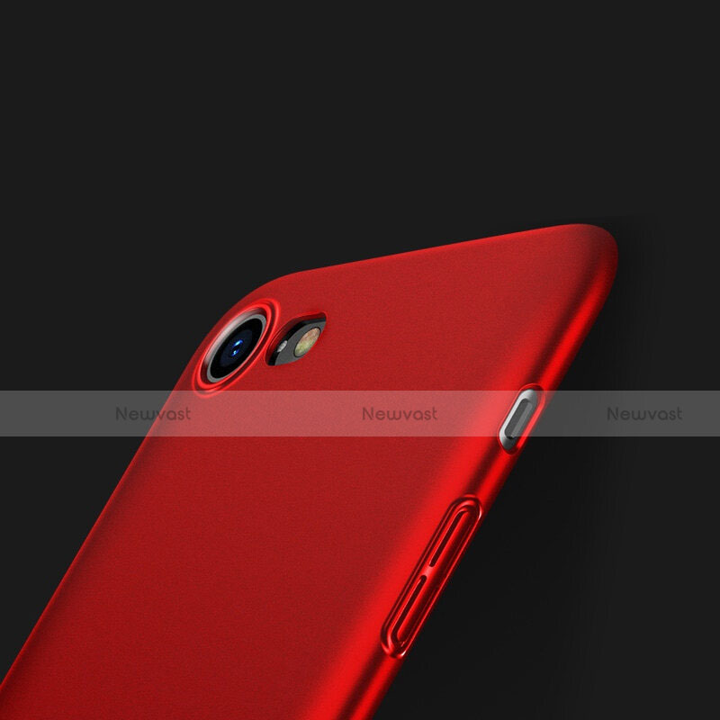 Hard Rigid Plastic Matte Finish Cover M10 for Apple iPhone SE3 2022 Red