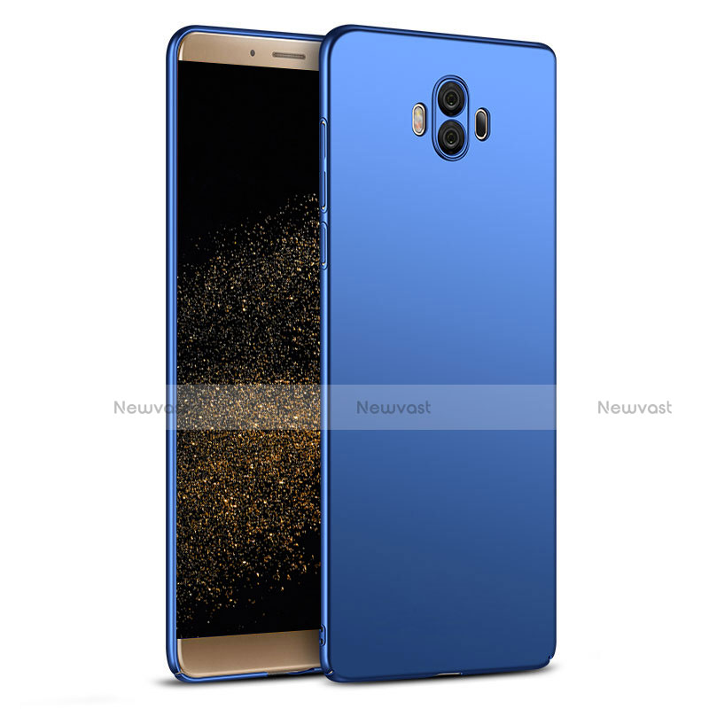 Hard Rigid Plastic Matte Finish Cover M12 for Huawei Mate 10 Blue