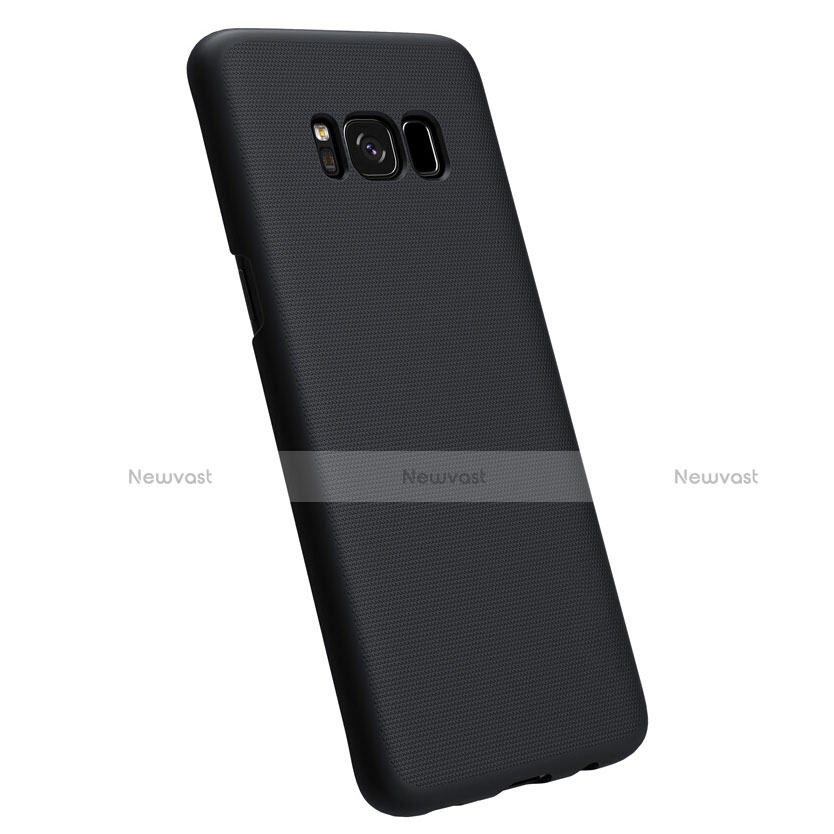 Hard Rigid Plastic Matte Finish Cover P01 for Samsung Galaxy S8 Plus Black