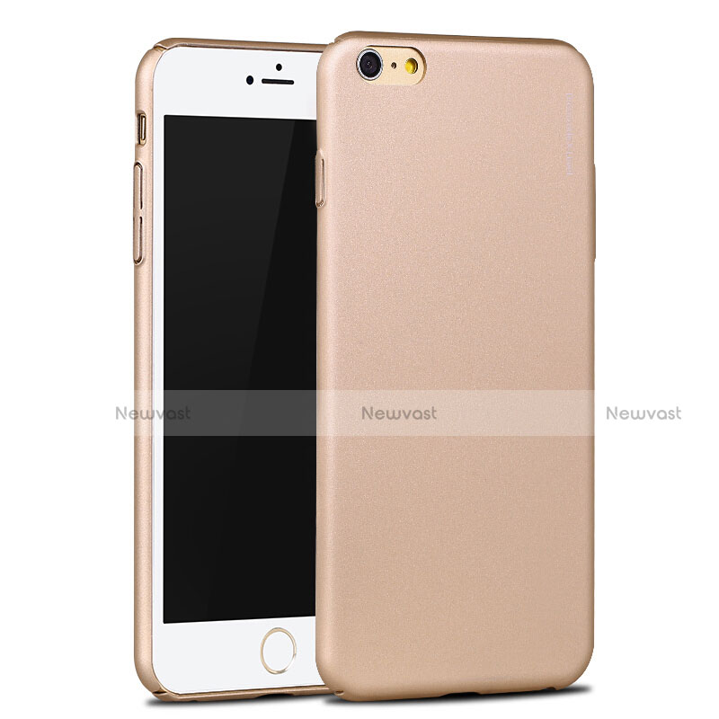 Hard Rigid Plastic Matte Finish Cover P04 for Apple iPhone 6 Gold