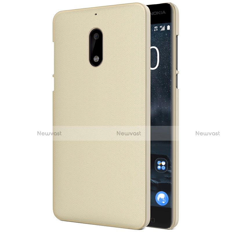 Hard Rigid Plastic Matte Finish Cover R01 for Nokia 6 Gold