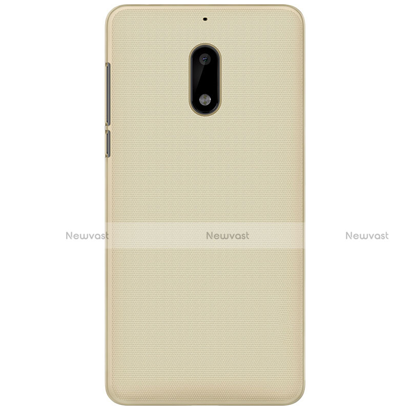 Hard Rigid Plastic Matte Finish Cover R01 for Nokia 6 Gold