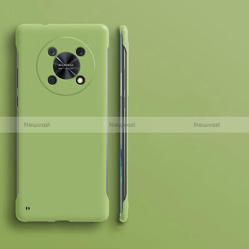 Hard Rigid Plastic Matte Finish Frameless Case Back Cover for Huawei Enjoy 50 Pro Matcha Green