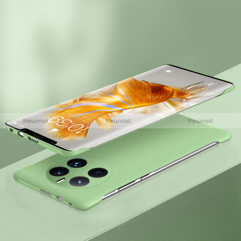 Hard Rigid Plastic Matte Finish Frameless Case Back Cover for Huawei Mate 50 Pro Matcha Green