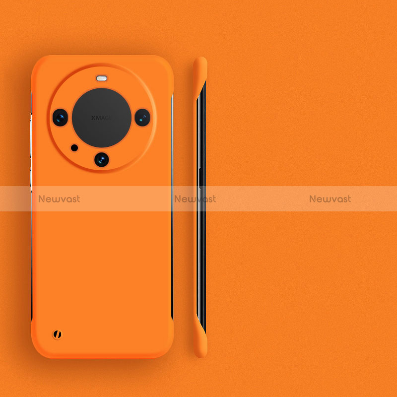 Hard Rigid Plastic Matte Finish Frameless Case Back Cover for Huawei Mate 60 Orange