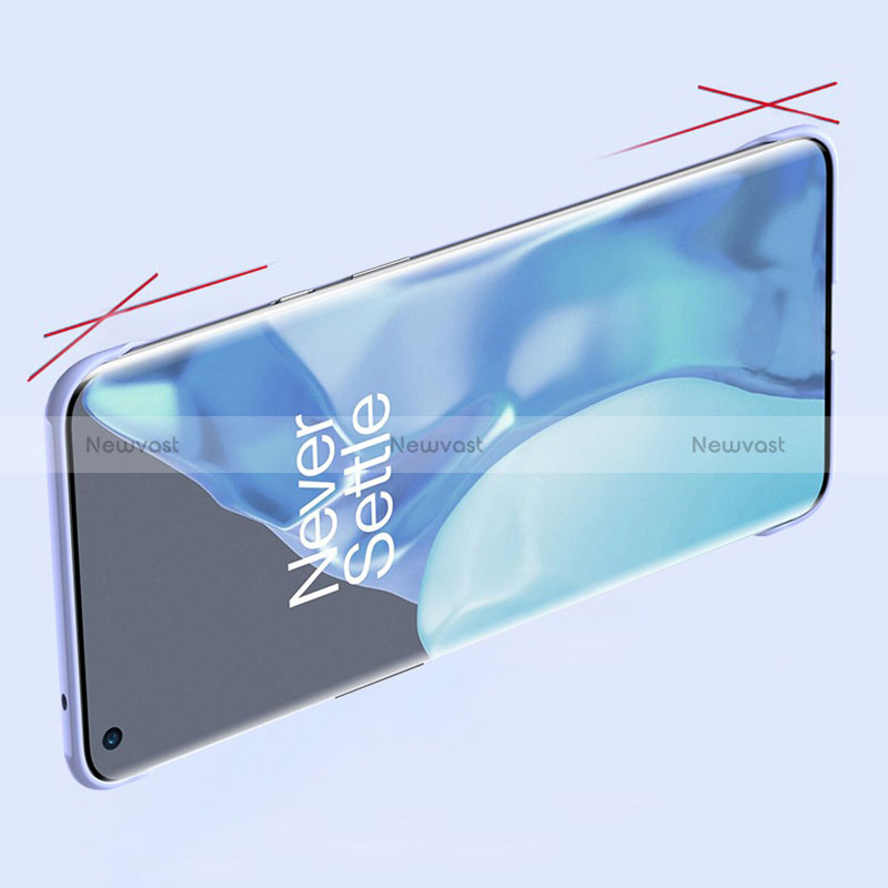 Hard Rigid Plastic Matte Finish Frameless Case Back Cover for OnePlus 9 Pro 5G