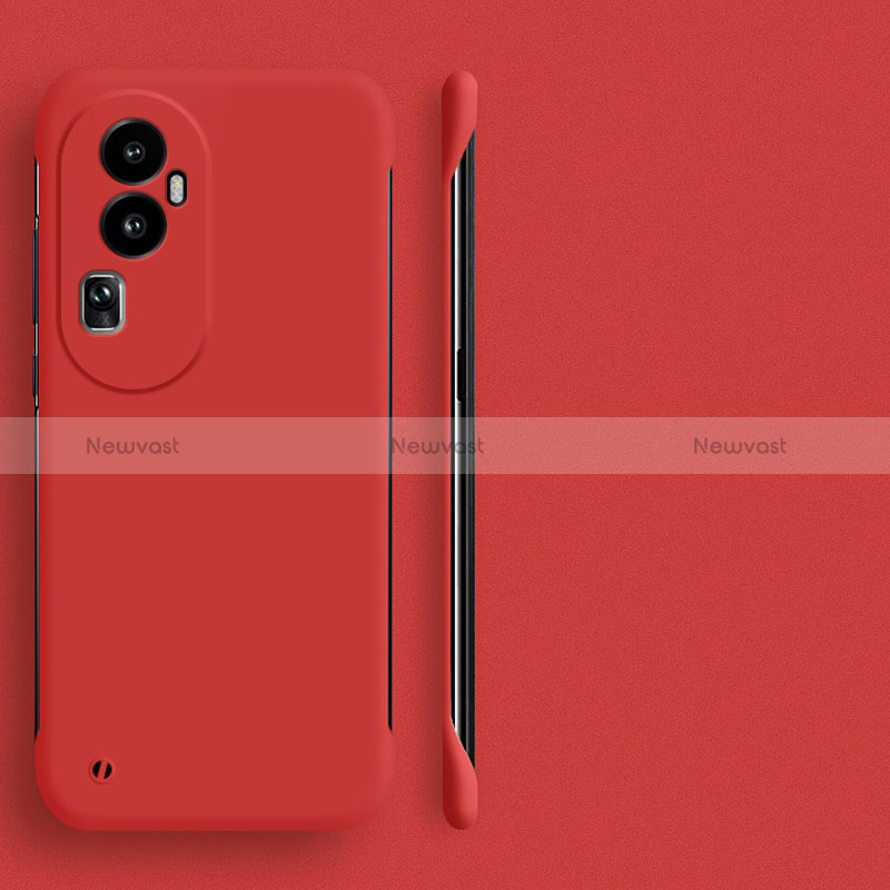 Hard Rigid Plastic Matte Finish Frameless Case Back Cover for Oppo Reno10 Pro+ Plus 5G