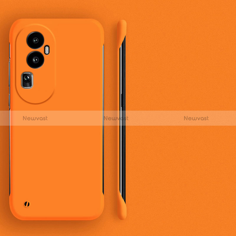 Hard Rigid Plastic Matte Finish Frameless Case Back Cover for Oppo Reno10 Pro+ Plus 5G