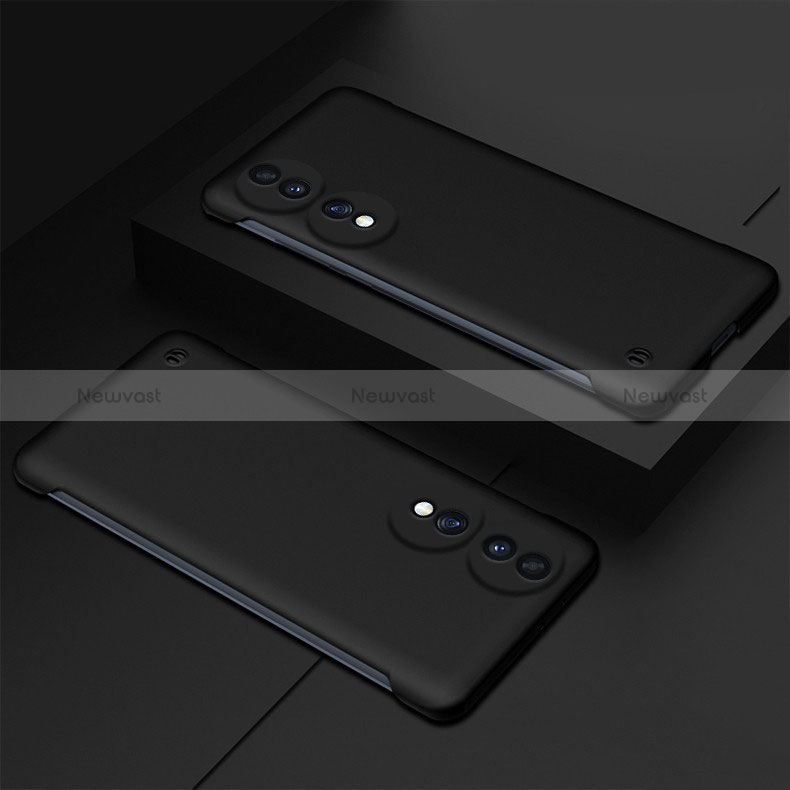 Hard Rigid Plastic Matte Finish Frameless Case Back Cover P01 for Huawei Honor 70 5G