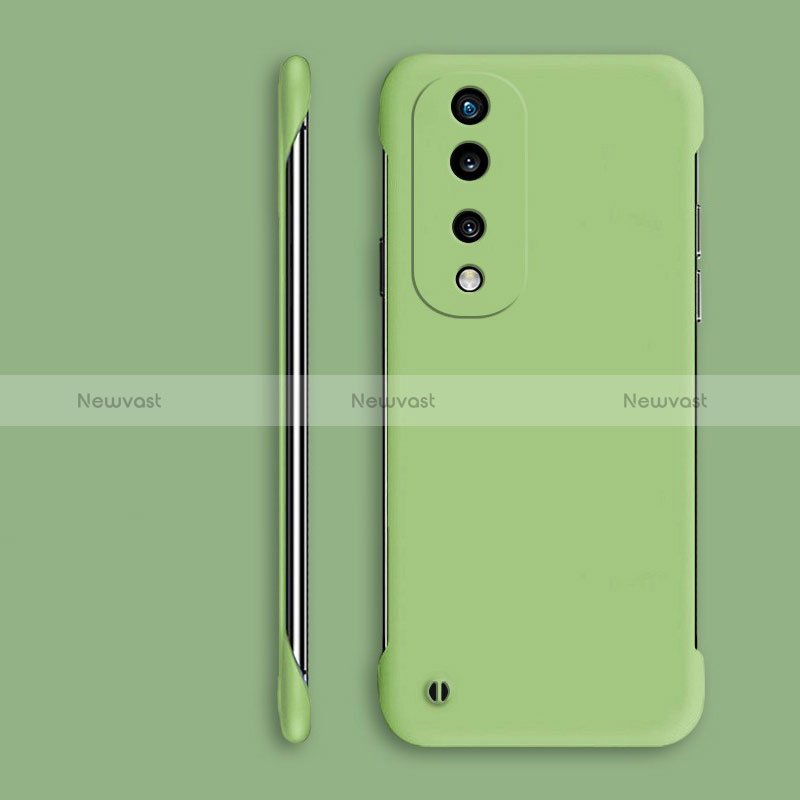 Hard Rigid Plastic Matte Finish Frameless Case Back Cover P01 for Huawei Honor 70 Pro 5G Matcha Green